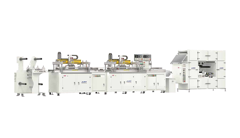 Auto (CCD) Roll To Roll Screen Printing Machine